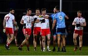 29 February 2020; Players of both sides in disagreement during the Allianz Football League Division 1 Round 5 match between Tyrone and Dublin at Healy Park in Omagh, Tyrone. Photo by David Fitzgerald/Sportsfile