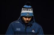 29 February 2020; Dublin manager Dessie Farrell during the Allianz Football League Division 1 Round 5 match between Tyrone and Dublin at Healy Park in Omagh, Tyrone. Photo by David Fitzgerald/Sportsfile