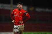 29 February 2020; Calvin Nash of Munster during the Guinness PRO14 Round 13 match between Munster and Scarlets at Thomond Park in Limerick. Photo by Diarmuid Greene/Sportsfile