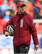29 February 2020; Munster senior coach Stephen Larkham prior to the Guinness PRO14 Round 13 match between Munster and Scarlets at Thomond Park in Limerick. Photo by Ramsey Cardy/Sportsfile