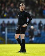 1 March 2020; Referee David Hughes during the Allianz Hurling League Division 1 Group B Round 5 match between Clare and Dublin at Cusack Park in Ennis, Clare. Photo by Ray McManus/Sportsfile