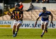 1 March 2020; Ger Aylward of Kilkenny in action against Donncha Hartnett of Laois during the Allianz Hurling League Division 1 Group B Round 5 match between Laois and Kilkenny at UPMC Nowlan Park in Kilkenny. Photo by Michael P Ryan/Sportsfile