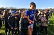 1 March 2020; Kerry captain David Clifford is followed by young supporters after the Allianz Football League Division 1 Round 5 match between Mayo and Kerry at Elverys MacHale Park in Castlebar, Mayo. Photo by Brendan Moran/Sportsfile