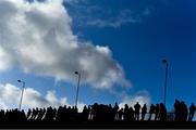 1 March 2020; Supporters look on during the Allianz Football League Division 1 Round 5 match between Mayo and Kerry at Elverys MacHale Park in Castlebar, Mayo. Photo by Brendan Moran/Sportsfile