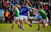 1 March 2020; Diarmuid O'Connor of Kerry in action against Stephen Coen of Mayo during the Allianz Football League Division 1 Round 5 match between Mayo and Kerry at Elverys MacHale Park in Castlebar, Mayo. Photo by Brendan Moran/Sportsfile