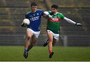 1 March 2020; Diarmuid O'Connor of Kerry in action against Tommy Conroy of Mayo during the Allianz Football League Division 1 Round 5 match between Mayo and Kerry at Elverys MacHale Park in Castlebar, Mayo. Photo by Brendan Moran/Sportsfile