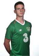 24 May 2018; Declan Rice during a Republic of Ireland Squad Portraits session at Castleknock Hotel in Dublin. Photo by Seb Daly/Sportsfile