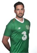 24 May 2018; Greg Cunningham during a Republic of Ireland Squad Portraits session at Castleknock Hotel in Dublin. Photo by Seb Daly/Sportsfile