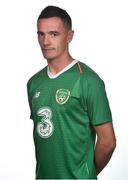 24 May 2018; Shaun Williams during a Republic of Ireland Squad Portraits session at Castleknock Hotel in Dublin. Photo by Seb Daly/Sportsfile