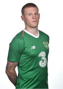 24 May 2018; James McClean during a Republic of Ireland Squad Portraits session at Castleknock Hotel in Dublin. Photo by Seb Daly/Sportsfile