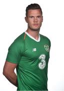 24 May 2018; Kevin Long during a Republic of Ireland Squad Portraits session at Castleknock Hotel in Dublin. Photo by Seb Daly/Sportsfile