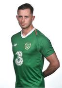 24 May 2018; Alan Browne during a Republic of Ireland Squad Portraits session at Castleknock Hotel in Dublin. Photo by Seb Daly/Sportsfile