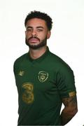 11 November 2019; Derrick Williams during a Republic of Ireland Squad Portraits Session at Castleknock Hotel in Dublin. Photo by Seb Daly/Sportsfile