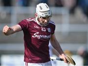 1 March 2020; Jason Flynn of Galway celebrates after scoring his side's first goal during the Allianz Hurling League Division 1 Group A Round 5 match between Galway and Cork at Pearse Stadium in Salthill, Galway. Photo by Ray Ryan/Sportsfile