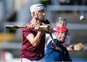 1 March 2020; Jason Flynn of Galway scores a goal despite the effort from Cork goalkeeper Anthony Nash during the Allianz Hurling League Division 1 Group A Round 5 match between Galway and Cork at Pearse Stadium in Salthill, Galway. Photo by Ray Ryan/Sportsfile