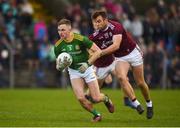 1 March 2020; Conor McGill of Meath in action against Paul Conroy of Galway during the Allianz Football League Division 1 Round 5 match between Meath and Galway at Páirc Tailteann in Navan, Meath. Photo by Daire Brennan/Sportsfile