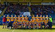 1 March 2020; The Clare team during the Allianz Football League Division 2 Round 5 match between Cavan and Clare at Kingspan Breffni Park in Cavan. Photo by Philip Fitzpatrick/Sportsfile