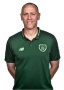 24 May 2018; Physiotherapist Tony McCarthy during a Republic of Ireland Squad Portraits session at Castleknock Hotel in Dublin. Photo by Seb Daly/Sportsfile