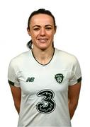 1 March 2020; Áine O'Gorman poses for a portrait during a Republic of Ireland Women squad portraits session at Johnstown House in Enfield, Meath. Photo by Stephen McCarthy/Sportsfile