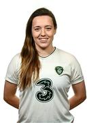 1 March 2020; Harriet Scott poses for a portrait during a Republic of Ireland Women squad portraits session at Johnstown House in Enfield, Meath. Photo by Stephen McCarthy/Sportsfile