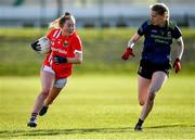 1 March 2020; Sadbh O’Leary of Cork in action against Nicola O'Malley of Mayo during the Lidl Ladies National Football League Division 1 match between Cork and Mayo at Mallow GAA Complex in Cork. Photo by Seb Daly/Sportsfile