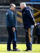 1 March 2020; Tipperary manager Liam Sheedy, left, and selector Eamon O'Shea ahead of the Allianz Hurling League Division 1 Group A Round 5 match between Tipperary and Waterford at Semple Stadium in Thurles, Tipperary. Photo by Ramsey Cardy/Sportsfile