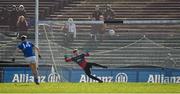 1 March 2020; Mayo goalkeeper David Clarke watches as David Clifford of Kerry kicks a penalty off the crossbar during the Allianz Football League Division 1 Round 5 match between Mayo and Kerry at Elverys MacHale Park in Castlebar, Mayo. Photo by Brendan Moran/Sportsfile