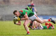 1 March 2020; Eoghan McLauglin of Mayo during the Allianz Football League Division 1 Round 5 match between Mayo and Kerry at Elverys MacHale Park in Castlebar, Mayo. Photo by Brendan Moran/Sportsfile