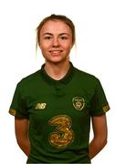 1 March 2020; Aimee Bates Crosbie during a Republic of Ireland Women's U17 squad portrait session at Johnstown House in Enfield, Meath. Photo by Stephen McCarthy/Sportsfile