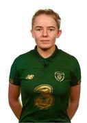 1 March 2020; Kerry Brown during a Republic of Ireland Women's U17 squad portrait session at Johnstown House in Enfield, Meath. Photo by Stephen McCarthy/Sportsfile