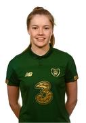 1 March 2020; Emily Corbett during a Republic of Ireland Women's U17 squad portrait session at Johnstown House in Enfield, Meath. Photo by Stephen McCarthy/Sportsfile