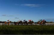 2 March 2020; A general view of runners and riders during the 'Club 30 Membership' Flat Race at Leopardstown Racecourse in Dublin. Photo by Harry Murphy/Sportsfile