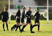 2 March 2020; Clare Shine during a Republic of Ireland Women training session at Johnstown House in Enfield, Co Meath. Photo by Seb Daly/Sportsfile