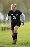 2 March 2020; Kyra Carusa during a Republic of Ireland Women training session at Johnstown House in Enfield, Co Meath. Photo by Seb Daly/Sportsfile