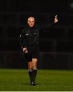29 February 2020; Referee Cormac Reilly during the Allianz Football League Division 1 Round 5 match between Tyrone and Dublin at Healy Park in Omagh, Tyrone. Photo by David Fitzgerald/Sportsfile