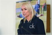 3 March 2020; Special Olympics Team Leinster set their sights on Northern Ireland. Republic of Ireland international Stephanie Roche speaks at the launch at the Keadeen Hotel in Newbridge, Kildare. Photo by Harry Murphy/Sportsfile