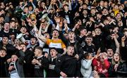3 March 2020; Newbridge College supporters following the Bank of Ireland Leinster Schools Senior Cup Semi-Final match between St Michael’s College and Newbridge College at Energia Park in Donnybrook, Dublin. Photo by Ramsey Cardy/Sportsfile
