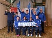 3 March 2020; Special Olympics Team Leinster set their sights on Northern Ireland. Pictured are the Drogheda Special Olympics Club, Louth, Jason McGivern, Brid Heeney, Ian McNamee, Richard Leonard, Shauna O'Mara, Liam McDonnell, Michael Butler, Geraldine Ward, chairperson John McNamee and chaperone Joanna McArdle at the launch at the Keadeen Hotel in Newbridge, Kildare. Photo by Harry Murphy/Sportsfile