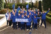 3 March 2020; Special Olympics Team Leinster set their sights on Northern Ireland. Pictured are the athletes from Kildare, Craig Clarke, Amy Crofton, Samantha Duggan, Deirdre Dunne, Deborah McGovern, Lukasz Cisowski, Michael Dinneny, Josh Healy, Mark Mahony, Paul McGuinness, Darragh Murphy, head coaches Peter Merrins, Ken Kavanagh, Eamonn Quirke, chaperones Dennis Logan, Noel Dinney and Maria O'Reilly and councillor Anne Breen at the launch at the Keadeen Hotel in Newbridge, Kildare. Photo by Harry Murphy/Sportsfile