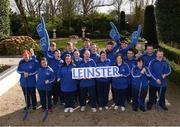 3 March 2020; Special Olympics Team Leinster set their sights on Northern Ireland. Pictured are athletes from Meath, Liam Brady, John Butler, Cooper Collins, Michelle Dunne, Daragh Hastings, Maciej Ledzki, Karl McMahon, Emma Murray, Bridget Power, Joanne Power, Francis Power, Jamie Reilly, Stuart Walsh, Orla Houliha, Michelle Murphy, Regina Rattigan and chaperones Chris Butler and David Reilly at the launch at the Keadeen Hotel in Newbridge, Kildare. Photo by Harry Murphy/Sportsfile