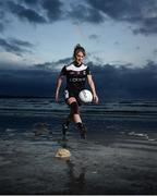 4 March 2020; In attendance at the launch of the AbbVie-sponsored Sligo senior ladies’ football team 2020 jersey is Eilise Codd at Rosses Point, Co Sligo. Sligo Ladies Gaelic Football Association (LGFA) and Sligo-based biopharmaceutical company AbbVie announced a three-year sponsorship late last month. The arrangement will see the AbbVie logo appear on the senior ladies’ football team jerseys until the end of the 2022. The new 2020 season Sligo LGFA jersey will see its first official outing at the team’s Division 3 Round 5 fixture against Longford on March 8th. The partnership provides the Sligo LGFA with much needed funding to help develop and grow the ladies game throughout the county. AbbVie also sponsors the Sligo men’s county GAA Senior, U-21 and Junior football team jerseys. This new sporting partnership further underscores the company’s support of local communities and sports organisations, whilst demonstrating a firm commitment to equality, diversity and inclusion (ED&I) practices, both inside and outside of the organisation. AbbVie’s new partnership with the Sligo LGFA also means that it is now the only multinational pharmaceutical company in Ireland to support an inter-county team in either code regardless of gender.  Photo by David Fitzgerald/Sportsfile