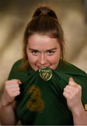 3 March 2020; Roisin McGovern during a Republic of Ireland Women's U19 portraits session at Maldron Hotel at Dublin Airport, Dublin. Photo by Eóin Noonan/Sportsfile