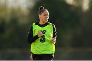 4 March 2020; Rianna Jarrett during a Republic of Ireland Women training session at Johnstown Estate in Enfield, Co Meath. Photo by Eóin Noonan/Sportsfile