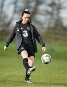 4 March 2020; Niamh Farrelly during a Republic of Ireland Women training session at Johnstown Estate in Enfield, Co Meath. Photo by Eóin Noonan/Sportsfile