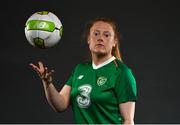 6 November 2018; Amber Barrett during a Republic of Ireland women's squad portrait session at Dunboyne Castle Hotel in Dunboyne, Meath. Photo by Matt Browne/Sportsfile