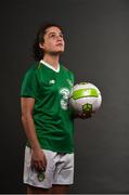 6 November 2018; Amy Boyle-Carr during a Republic of Ireland women's squad portrait session at Dunboyne Castle Hotel in Dunboyne, Meath. Photo by Matt Browne/Sportsfile