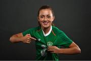 6 November 2018; Katie McCabe during a Republic of Ireland women's squad portrait session at Dunboyne Castle Hotel in Dunboyne, Meath. Photo by Matt Browne/Sportsfile