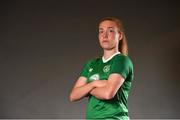 6 November 2018; Claire O'Riordan during a Republic of Ireland women's portrait session at Dunboyne Castle Hotel in Dunboyne, Meath. Photo by Matt Browne/Sportsfile