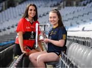 05 March 2020; Donaghy Cup finalists Ciara Brennan, left, UCC and Mary Martin,  DCU, in attendance at the 2020 Gourmet Food Parlour O’Connor Cup Captain's Day at Croke Park in Dublin. Photo by Matt Browne/Sportsfile