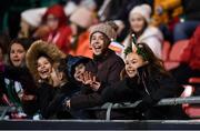 5 March 2020; Republic of Ireland supporters during the UEFA Women's 2021 European Championships Qualifier match between Republic of Ireland and Greece at Tallaght Stadium in Dublin. Photo by Stephen McCarthy/Sportsfile